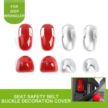 Seat Safety Belt Buckle Decoration Cover For Jeep Wrangler JL 2018+ Frame Trim Stickers Car Interior Accessories Styling
Seat Safety Belt Buckle Decoration Cover For Jeep Wrangler JL 2018+ Frame Trim Stickers Car Interior Accessories Styling