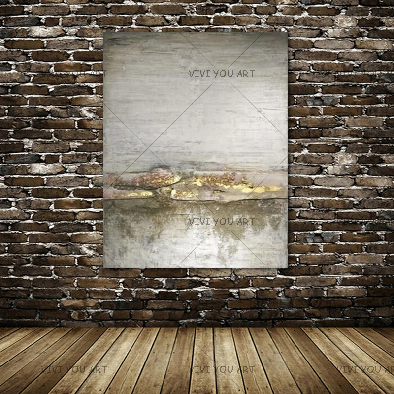 High Quality Pure Hand-painted Thick Textured Abstract Oil Painting on Canvas Fine Art Abstract with Gold Foil Oil Painting
High Quality Pure Hand-painted Thick Textured Abstract Oil Painting on Canvas Fine Art Abstract with Gold Foil Oil Painting
