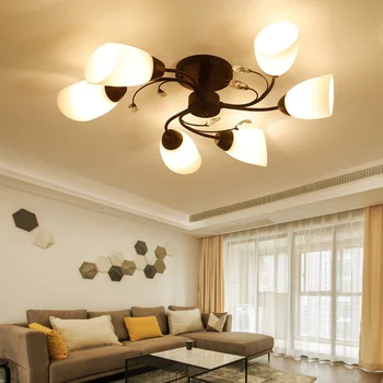 AUGIENB 6/8 Heads Iron Chandelier LED Ceiling Lamp Pendant Light Lighting for Bedroom Living Room E27 220V (NOT INCLUDE BULB)
AUGIENB 6/8 Heads Iron Chandelier LED Ceiling Lamp Pendant Light Lighting for Bedroom Living Room E27 220V (NOT INCLUDE BULB)