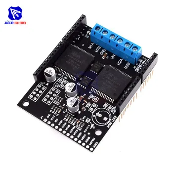diymore VNH5019 2-Channel DC Motor Driver Shield 30A High Current with Voltage Protection 2 Bidirectional High Power DC Motor
diymore VNH5019 2-Channel DC Motor Driver Shield 30A High Current with Voltage Protection 2 Bidirectional High Power DC Motor