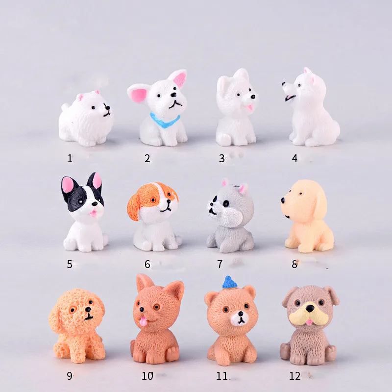 Cartoon Cute Mini Puppy Models Anime Figure Succulents Assembly Ornaments DIY Creative Crafts Cake Material Figma Gifts for Kids
Cartoon Cute Mini Puppy Models Anime Figure Succulents Assembly Ornaments DIY Creative Crafts Cake Material Figma Gifts for Kids