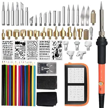 71Pcs/Set Temperature Adjustment Electric Soldering Iron Carving Pyrography Tool Portable, Temperature Adjustment Soldering Tool
71Pcs/Set Temperature Adjustment Electric Soldering Iron Carving Pyrography Tool Portable, Temperature Adjustment Soldering Tool
