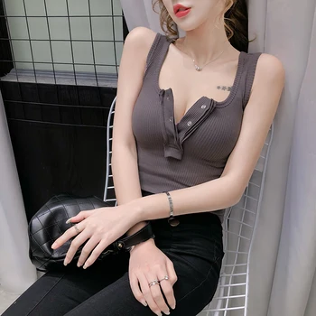 COIGARSAM Sexy blouse women New Summer Spring Spaghetti Strap blusas womens tops and blouses Gray White Black 239
COIGARSAM Sexy blouse women New Summer Spring Spaghetti Strap blusas womens tops and blouses Gray White Black 239