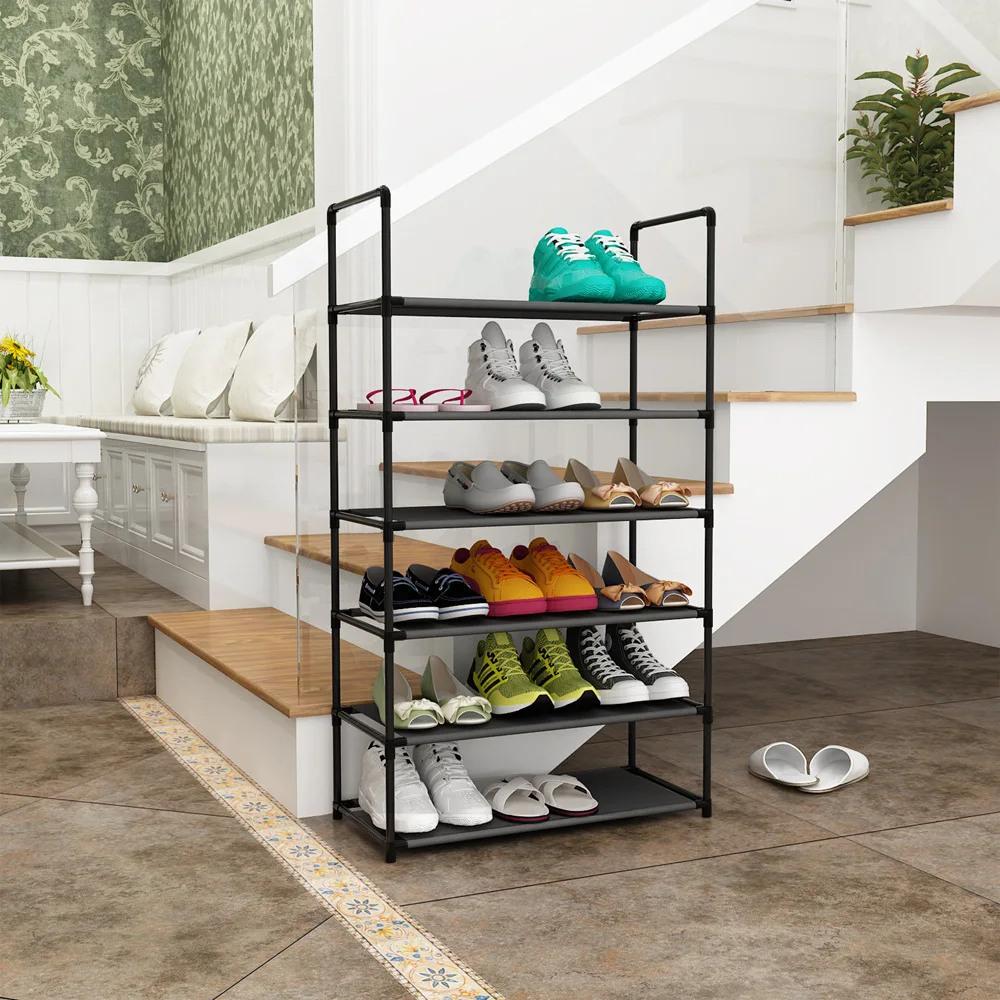 Cross Border for Simplicity Assembly Shoe Rack Strong Multilayer Environmentally Friendly Household Dormitory Shoe Six-layer Sho
Cross Border for Simplicity Assembly Shoe Rack Strong Multilayer Environmentally Friendly Household Dormitory Shoe Six-layer Sho