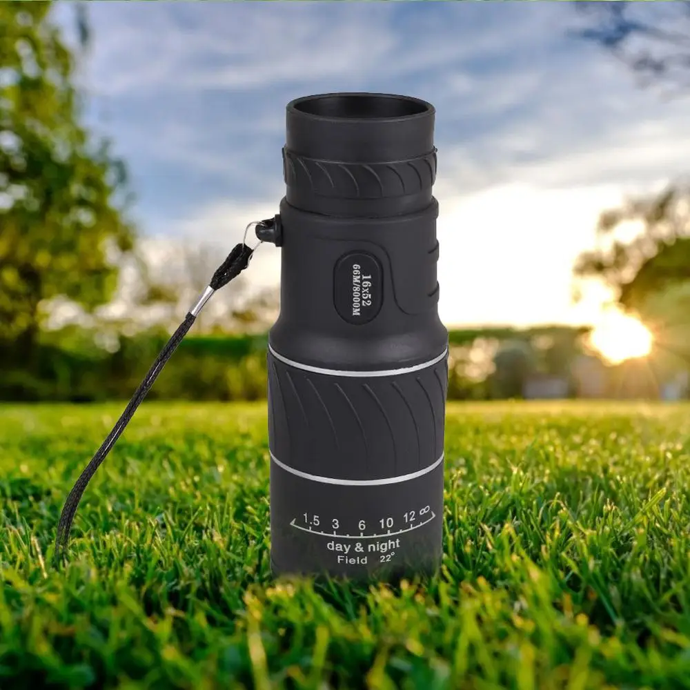 Dual Focus Telescope 16x52 High Power HD Optical Hunting Telescope Low-light-level Night Vision 20DC04
Dual Focus Telescope 16x52 High Power HD Optical Hunting Telescope Low-light-level Night Vision 20DC04