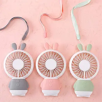 Handheld Fans Mini Fans Portable Small LED Night-Light Electric Fan Cute Ling Long Rabbit USB Rechargable Design
Handheld Fans Mini Fans Portable Small LED Night-Light Electric Fan Cute Ling Long Rabbit USB Rechargable Design