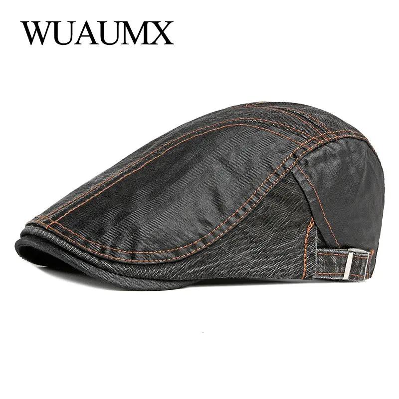 Wuaumx British Style Beret Hats Men Women Spring Summer Patchwork Visor Peaked Flat Cap Casual Duckbill Hat Painter Beret Cap
Wuaumx British Style Beret Hats Men Women Spring Summer Patchwork Visor Peaked Flat Cap Casual Duckbill Hat Painter Beret Cap