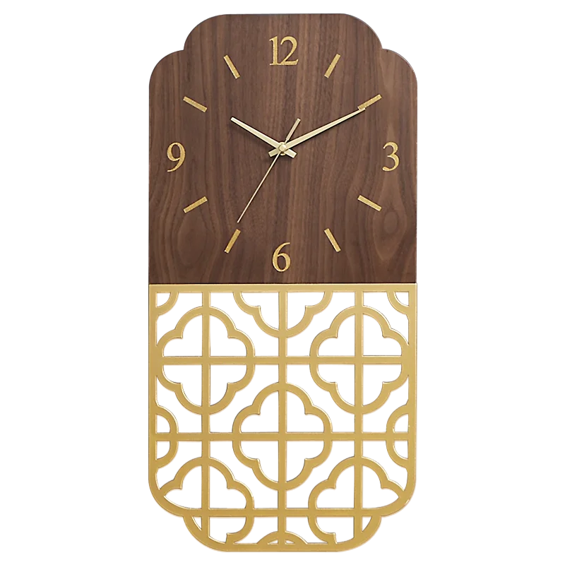 

Large Wall Clock 3d Solid Wood Living Room Clocks Wall Home Decor Hidden Safe Creative Square Art Clock Duvar Saati Gift FZ100