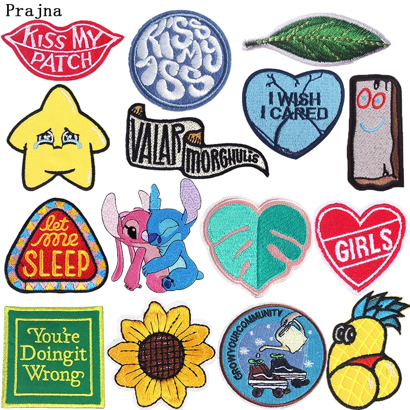 Prajna Cartoon Sunflower Patch Cute Embroidered Patches For Clothing Iron On Leaf Stitch Stickers Garment Applique Decor DIY F
Prajna Cartoon Sunflower Patch Cute Embroidered Patches For Clothing Iron On Leaf Stitch Stickers Garment Applique Decor DIY F