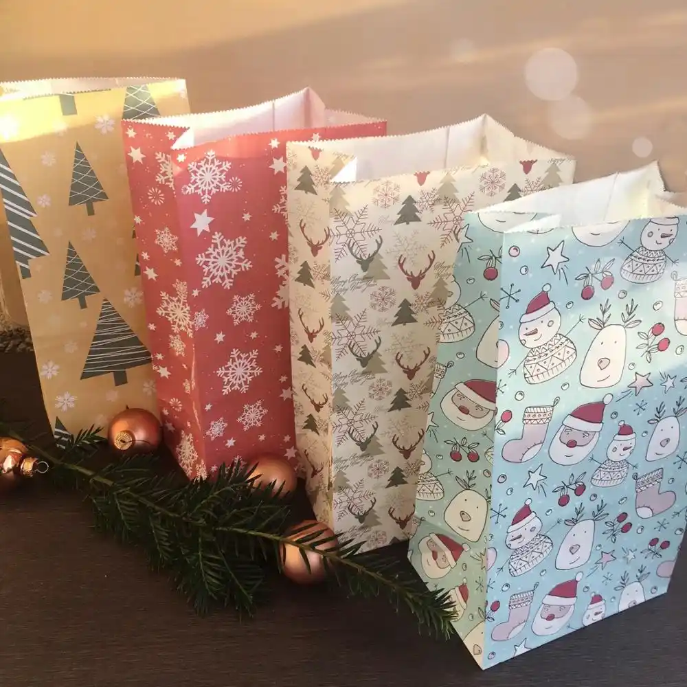 50pcs merry christmas paper baking cake cup liner