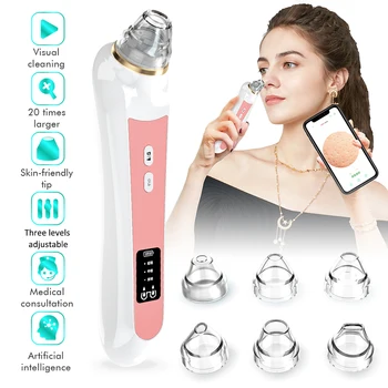 Electric Pore Cleaner Nose Blackhead Remover Nose Face Deep Cleansing T Zone Acne Pimple Removal Suction Tool Acne Extractor
Electric Pore Cleaner Nose Blackhead Remover Nose Face Deep Cleansing T Zone Acne Pimple Removal Suction Tool Acne Extractor