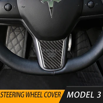 Carbon Fiber Steering Wheel Cover for Tesla model 3 model S model X car accessories Interior decoration Protector Patch Stickers
Carbon Fiber Steering Wheel Cover for Tesla model 3 model S model X car accessories Interior decoration Protector Patch Stickers