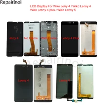 Ensemble écran tactile LCD avec châssis, pour Wiko Lenny 4 Plus / Lenny 5=