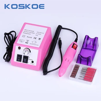 KOSKOE Salon 35000RPM Electric Nail Drill File Machine Apparatus Set Pedicure Electric Nail File Drill Polish Bits Tools
KOSKOE Salon 35000RPM Electric Nail Drill File Machine Apparatus Set Pedicure Electric Nail File Drill Polish Bits Tools
