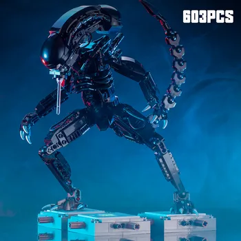 MOC-27578 Movie Series Aliens Vs Predator Mech Model Building Blocks Bricks Compatible Lepining Star wars Toys Children Gift
MOC-27578 Movie Series Aliens Vs Predator Mech Model Building Blocks Bricks Compatible Lepining Star wars Toys Children Gift