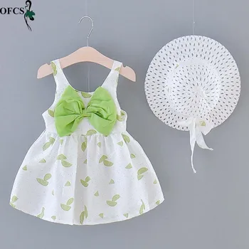 Summer Girls Clothes Girls Dress New Cute Dot Print And Bowknot Design Baby Party Dress For 18M-4Y Infant Casual Princess Dress
Summer Girls Clothes Girls Dress New Cute Dot Print And Bowknot Design Baby Party Dress For 18M-4Y Infant Casual Princess Dress