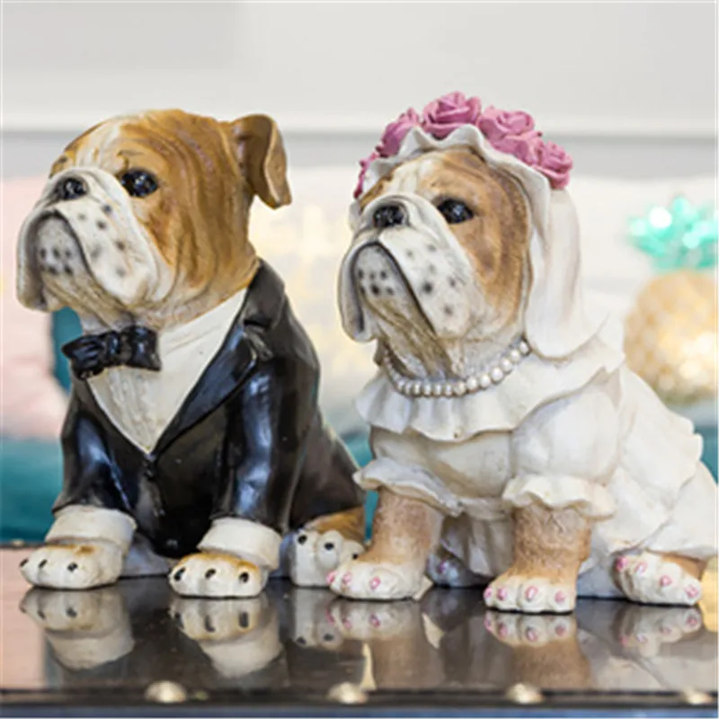 Simulation Animal Cute Puppy Statue Bulldog Wedding Decoration Creative Home Entryway Decor Action Figure Toy P1630
Simulation Animal Cute Puppy Statue Bulldog Wedding Decoration Creative Home Entryway Decor Action Figure Toy P1630