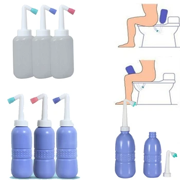 450ML Portable Bidet Handheld Travel Toilet Washlet Handheld Spray Seat Water Bathroom Tool 
450ML Portable Bidet Handheld Travel Toilet Washlet Handheld Spray Seat Water Bathroom Tool