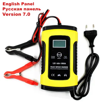 12V 6A Full Automatic Car Battery Charger Intelligent Fast Power Charging Wet Dry Lead Acid Digital LCD Display 110V- 220V
12V 6A Full Automatic Car Battery Charger Intelligent Fast Power Charging Wet Dry Lead Acid Digital LCD Display 110V- 220V