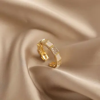 2020 Korean New Style Retro Simple Open Ring Fashion Temperament Versatile Ring Elegant Female Jewelry
2020 Korean New Style Retro Simple Open Ring Fashion Temperament Versatile Ring Elegant Female Jewelry