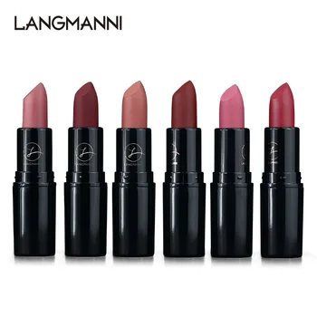 Langmanni 6 Colors Lips Makeup Lipstick Waterproof Matte Lipstick Lip Sticks Cosmetic Easy To Wear Matte Makeup Lipstick TSLM1 
Langmanni 6 Colors Lips Makeup Lipstick Waterproof Matte Lipstick Lip Sticks Cosmetic Easy To Wear Matte Makeup Lipstick TSLM1