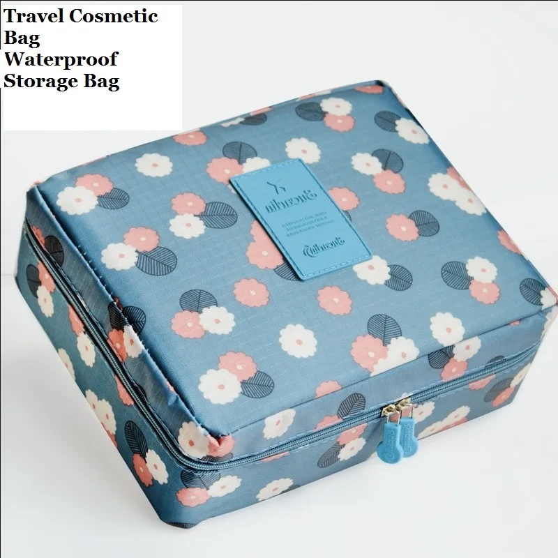 Women Makeup Bags Cosmetic Storage Bag Portable Printing Large Capacity Double Layer Waterproof Travel Handbag Storage Organizer
Women Makeup Bags Cosmetic Storage Bag Portable Printing Large Capacity Double Layer Waterproof Travel Handbag Storage Organizer