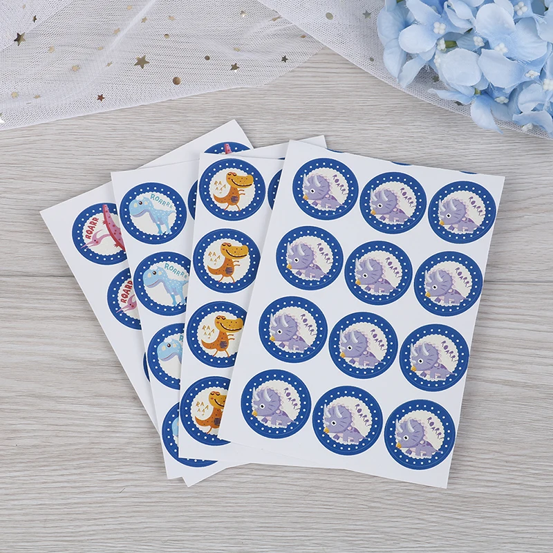 Dinosaur Sticker Labels Personalized Seals Ideal for Party Bags Presentations Gift Boxes Bottles Crafts
Dinosaur Sticker Labels Personalized Seals Ideal for Party Bags Presentations Gift Boxes Bottles Crafts