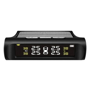 TPMS Tire Pressure Monitoring System Solar Power Universal Wireless Car Alarm System LCD Display with 4 Internal Sensors (Solar
TPMS Tire Pressure Monitoring System Solar Power Universal Wireless Car Alarm System LCD Display with 4 Internal Sensors (Solar