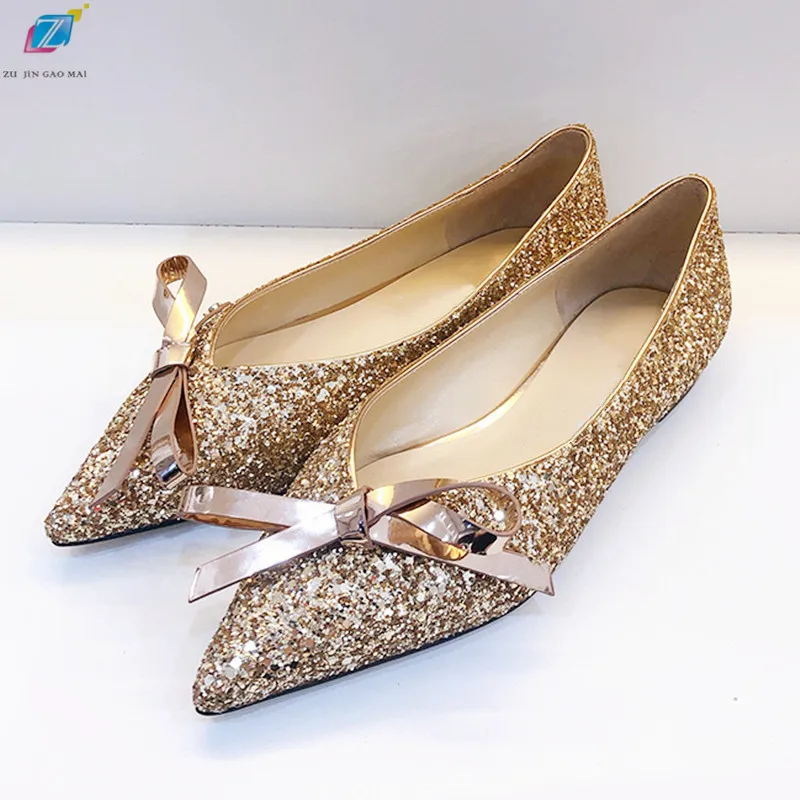 Golden Gretel Bride Flats Shoes Woman Basic 2024 Golden Shiny Gretel Bow Pointed Flats Shoe Sexy Fashion Party Bride Women Shoes
Golden Gretel Bride Flats Shoes Woman Basic 2024 Golden Shiny Gretel Bow Pointed Flats Shoe Sexy Fashion Party Bride Women Shoes