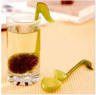 Plastic Music Note Shape Tea Strainer Filter Reuseable Tea leaf Strainer Spoon Teaspoon Infuser Filter
Plastic Music Note Shape Tea Strainer Filter Reuseable Tea leaf Strainer Spoon Teaspoon Infuser Filter