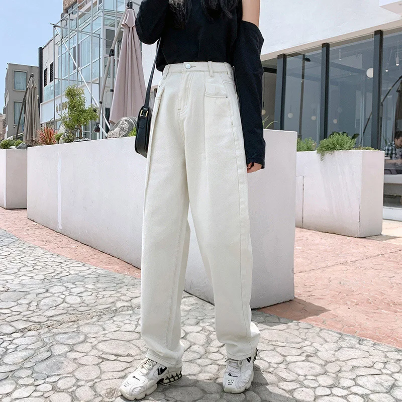High Waist Woman Jeans Plus Size 100kg Thin Loose Capri Straight Harem Pants Baggy Mom Jeans Cargo Pants Women Fall 2020 Women
High Waist Woman Jeans Plus Size 100kg Thin Loose Capri Straight Harem Pants Baggy Mom Jeans Cargo Pants Women Fall 2020 Women