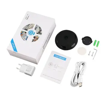 Full View Panoramic Camera WiFi Smart Camera Two-way Voice Intercom Home Security IP Monitor for iOS for Android US plug
Full View Panoramic Camera WiFi Smart Camera Two-way Voice Intercom Home Security IP Monitor for iOS for Android US plug