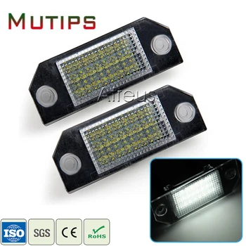 Mutips Car LED License Plate Lights 12V For Ford Focus 2 C-Max accessories No error 2X White SMD LED Number Plate Lamp Bulb Kit
Mutips Car LED License Plate Lights 12V For Ford Focus 2 C-Max accessories No error 2X White SMD LED Number Plate Lamp Bulb Kit
