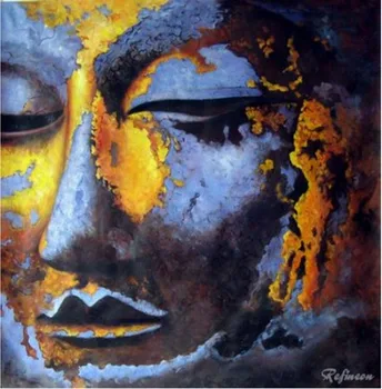 Buddha Caturiddhipada Oil Painting repro 
Buddha Caturiddhipada Oil Painting repro
