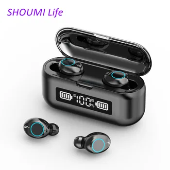 TWS Wireless Earphones Stereo in Earbuds Sports Headset Power Digital Display Touch Operation Bluetooth 5.0 with Mic for Xiaomi
TWS Wireless Earphones Stereo in Earbuds Sports Headset Power Digital Display Touch Operation Bluetooth 5.0 with Mic for Xiaomi