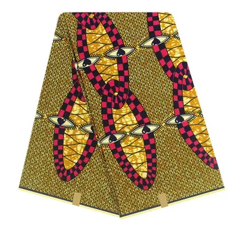 Wholesale price African real ankara cotton wax wax fabric for sewing clothing SWV522(6yards/pc)
Wholesale price African real ankara cotton wax wax fabric for sewing clothing SWV522(6yards/pc)