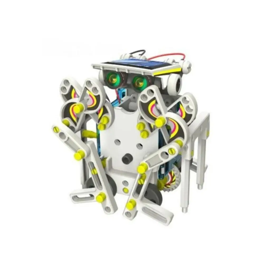 13 in 1 Solar Robot Kit Solar Robot Education Games Power Toy DIY Toy Car Boat Animal Building Blocks Children's Toy Gifts
13 in 1 Solar Robot Kit Solar Robot Education Games Power Toy DIY Toy Car Boat Animal Building Blocks Children's Toy Gifts