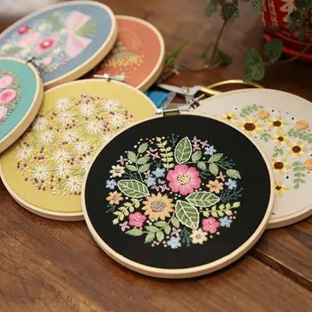 DIY Flowers mbroidery Ribbon Set Beginners With Embroidery Shed Sewing Landscape Cross-stitch Crafts Hand-stitched Decoration
DIY Flowers mbroidery Ribbon Set Beginners With Embroidery Shed Sewing Landscape Cross-stitch Crafts Hand-stitched Decoration