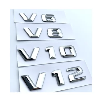 10pcsxFree Shipping Cost Chrome 3d Sticker V6 V8 V10 V12 Car Emblem Badge 
10pcsxFree Shipping Cost Chrome 3d Sticker V6 V8 V10 V12 Car Emblem Badge