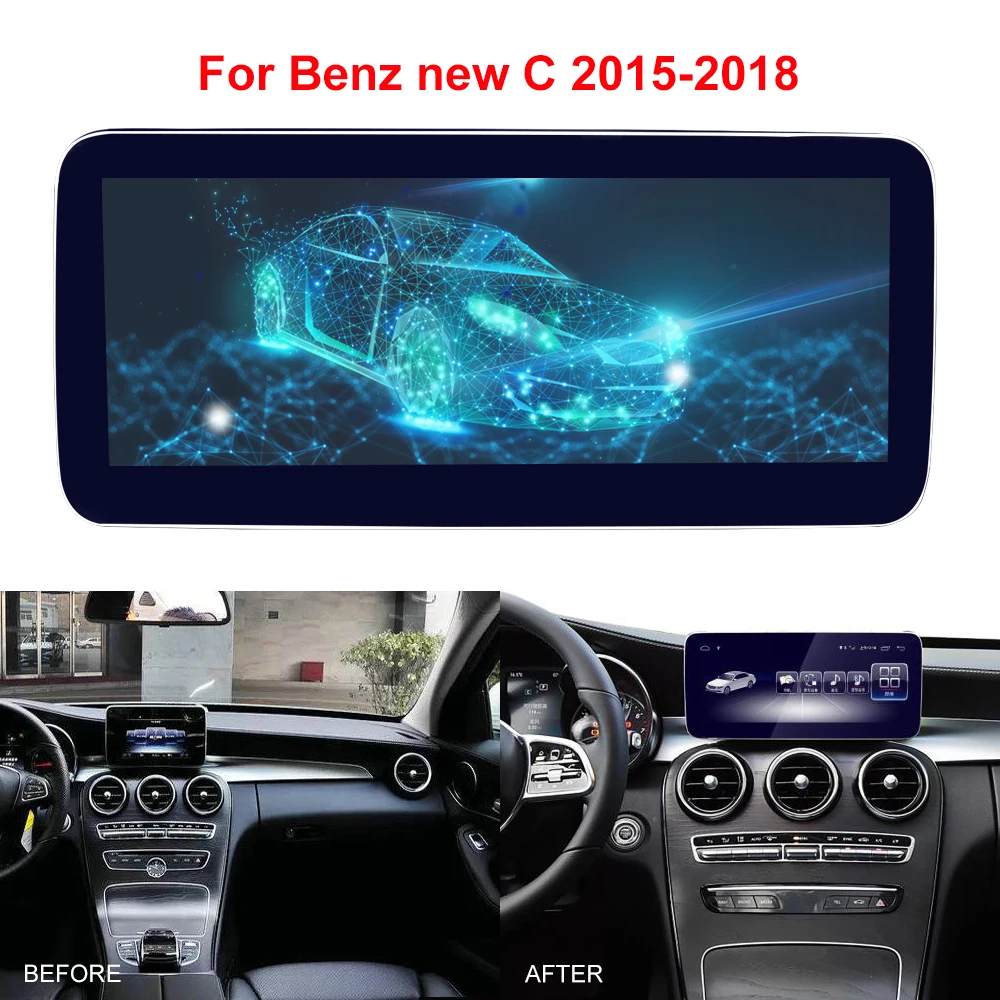 Koason Android 9.0 10.25 inch touch Screen Car GPS Navigation for BENZ C class GLC 2015 2016 2017 2018 Vehicle Multimedia Player
Koason Android 9.0 10.25 inch touch Screen Car GPS Navigation for BENZ C class GLC 2015 2016 2017 2018 Vehicle Multimedia Player