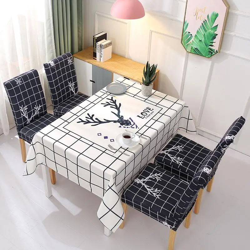 2019 Plaid Tablecloth Deer Tablecloth Waterproof and Oil-free Disposable Rectangular Coffee Table Dining Table Deer Chair Cover
2019 Plaid Tablecloth Deer Tablecloth Waterproof and Oil-free Disposable Rectangular Coffee Table Dining Table Deer Chair Cover
