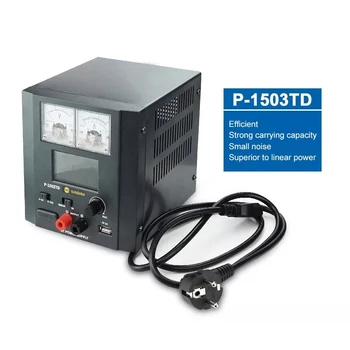 Phone Repair 15v 3A 5A P-1503td Intelligent Dc Regulated Power Supply Led Display Adjustable Switching Regulator Power Source
Phone Repair 15v 3A 5A P-1503td Intelligent Dc Regulated Power Supply Led Display Adjustable Switching Regulator Power Source