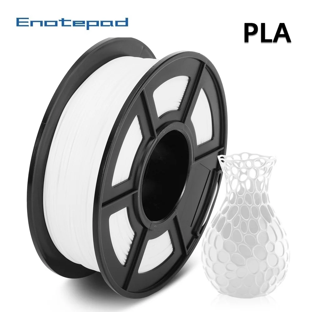 Enotepad PLA 3D Printer 1.75mm Filament PLA 3D Printing PLA Filament 1KG Spool for 3D Printers & 3D Pens filaments eryone
Enotepad PLA 3D Printer 1.75mm Filament PLA 3D Printing PLA Filament 1KG Spool for 3D Printers & 3D Pens filaments eryone