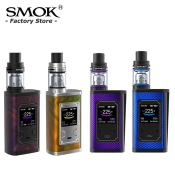 

Original SMOK Majesty 225W Vape Mod 5ml TFV8 Big Baby Light Edition Q2 T8 X4 Coil Vaporizer Electronic Cigarette TC VW Vape Kit