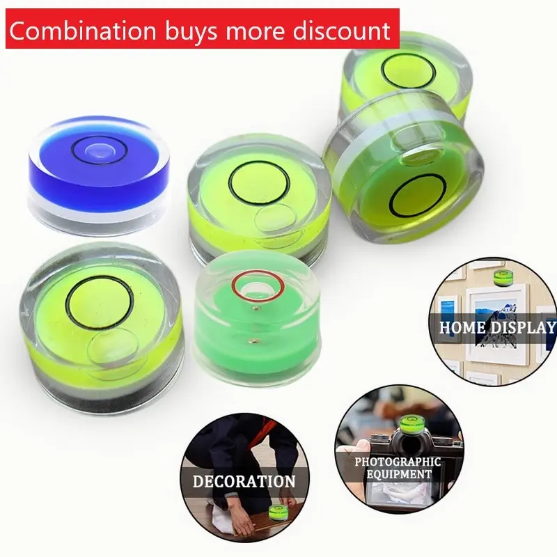 High Quality Mini Bubble Level Round Accessories For Spirit Measuring Instrument Compact Design Easy To Carry
High Quality Mini Bubble Level Round Accessories For Spirit Measuring Instrument Compact Design Easy To Carry