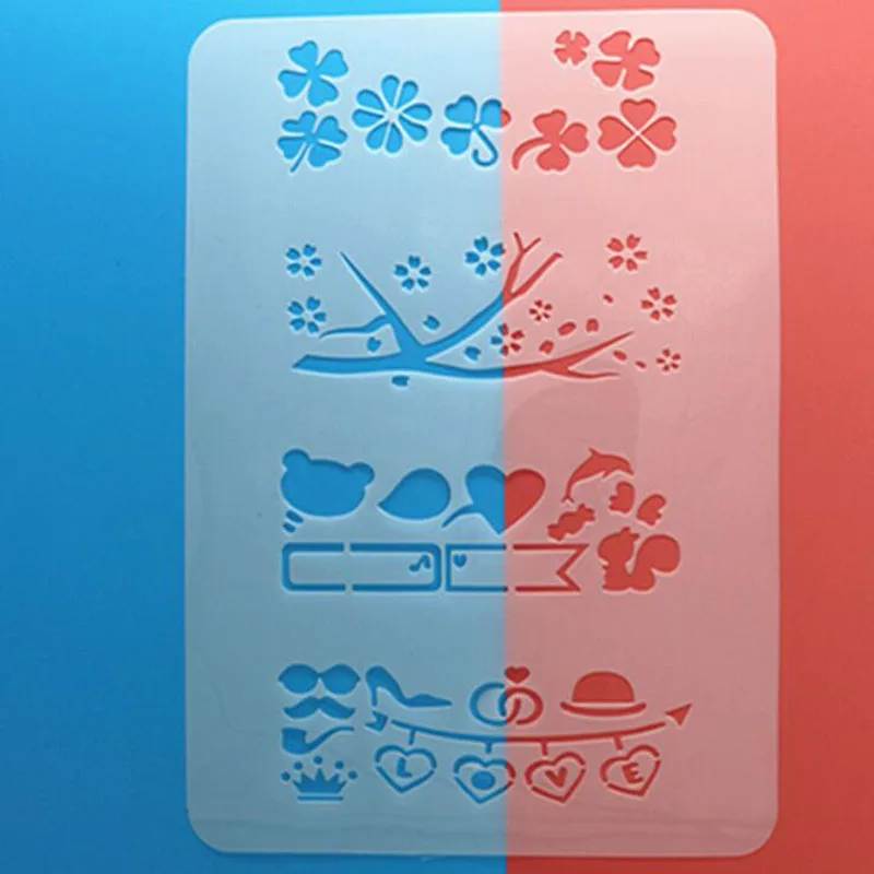 Cartoon Painting Template DIY Layering Stencils Painting Scrapbook Coloring Embossing Album Decorative Card Template Reusable
Cartoon Painting Template DIY Layering Stencils Painting Scrapbook Coloring Embossing Album Decorative Card Template Reusable