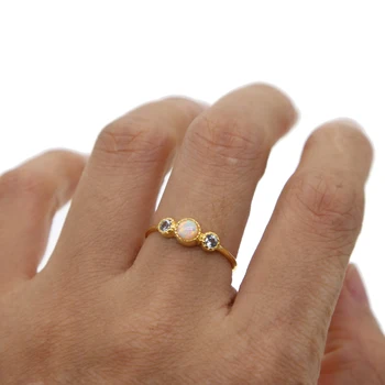 three stone opal blue cz ring design classic gold color vermeil 925 sterling silver minimal jewelry finger rings
three stone opal blue cz ring design classic gold color vermeil 925 sterling silver minimal jewelry finger rings