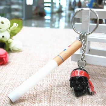 Smoker Keychain Creative Personality Skull Keychain Keyfob Gift Keyring Bag Wallet Pendant Ornament (Random delivery)
Smoker Keychain Creative Personality Skull Keychain Keyfob Gift Keyring Bag Wallet Pendant Ornament (Random delivery)