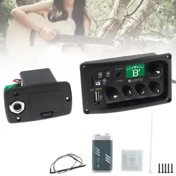 3 Band Acoustic Guitar MP3 Equalizer LCD Display Pickup Preamp System with Tuner
3 Band Acoustic Guitar MP3 Equalizer LCD Display Pickup Preamp System with Tuner