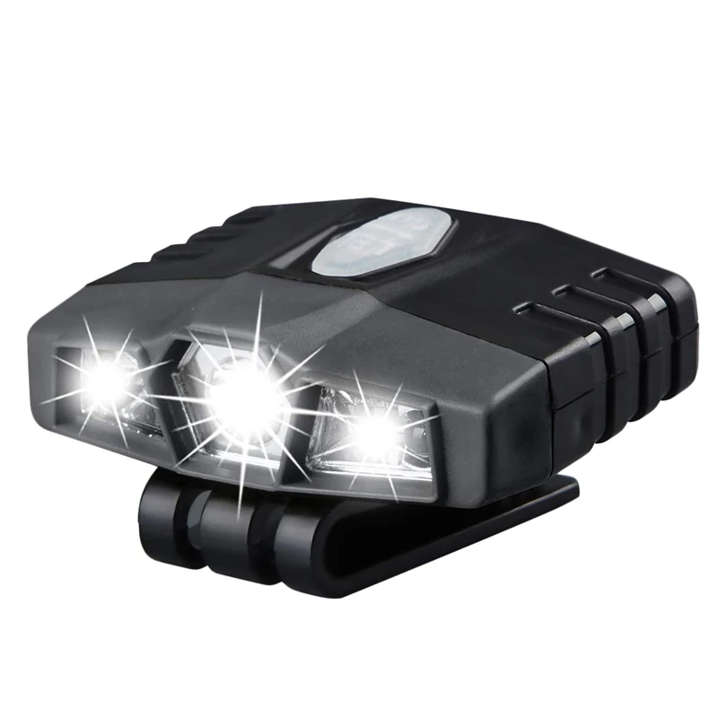 Ultra Bright Hands-Free Led Clip On Hat Light - Rechargeable 150 Lumens Lightweight Spotlight Waterproof Cap Light Flashlight he
Ultra Bright Hands-Free Led Clip On Hat Light - Rechargeable 150 Lumens Lightweight Spotlight Waterproof Cap Light Flashlight he